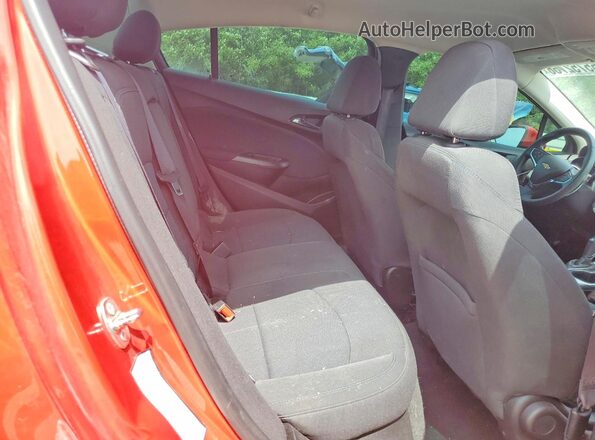 1G1BE5SM8H7228816 2017 CHEVROLET CRUZE Красный Вид задних сидений