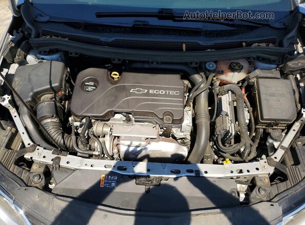 1G1BE5SM8H7277742 2017 CHEVROLET CRUZE Silver Vista interior trasera