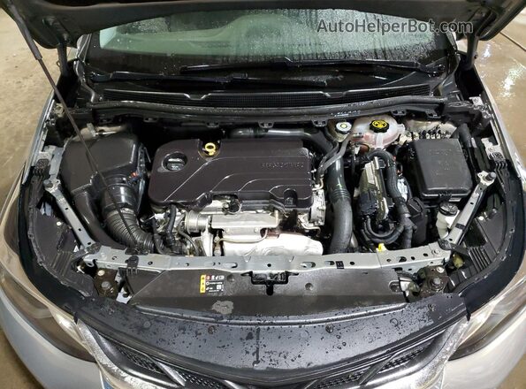 1G1BE5SM8K7121322 2019 CHEVROLET CRUZE Серебряный Вид задней части салона