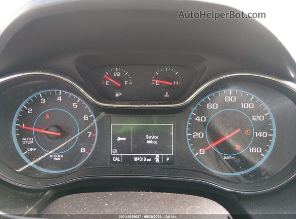 1G1BE5SM9G7293141 2016 CHEVROLET CRUZE Белый Вид задних сидений