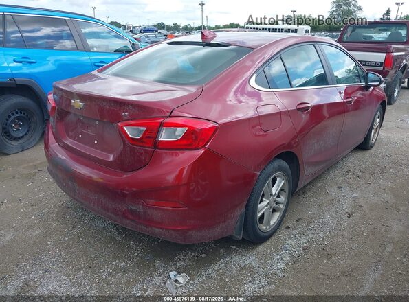 1G1BE5SM9J7183634 2018 CHEVROLET CRUZE Красный Задняя правая четверть