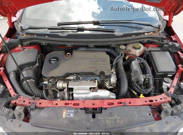1G1BE5SM9J7200495 2018 CHEVROLET CRUZE Red Widok z tyłu