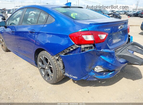 1G1BE5SM9K7137013 2019 CHEVROLET CRUZE Синий Вид спереди
