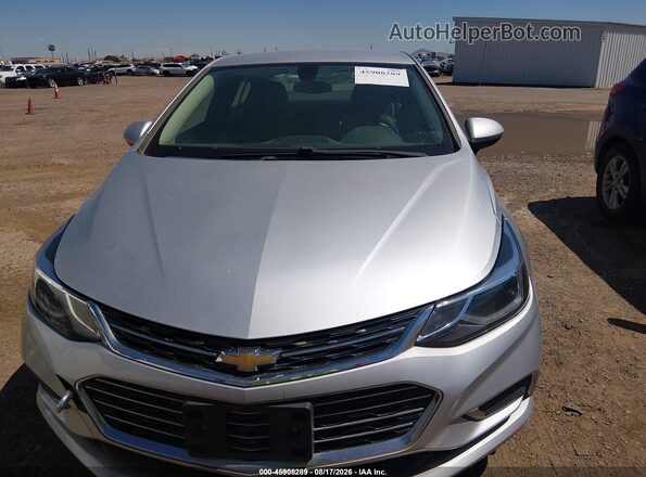 1G1BF5SM1H7221395 2017 CHEVROLET CRUZE Серебряный Вид щитка приборов