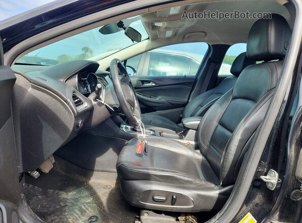 1G1BF5SM3H7105275 2017 CHEVROLET CRUZE Black Vista interior delantera