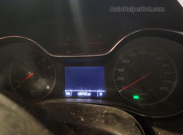 1G1BF5SM9J7208481 2018 CHEVROLET CRUZE Серебряный Вид щитка приборов