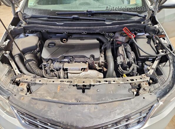 1G1BF5SM9J7208481 2018 CHEVROLET CRUZE Серебряный Вид задней части салона
