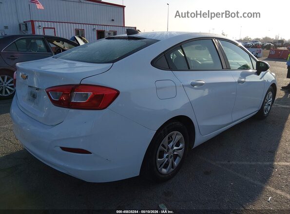 1G1BJ5SM3K7104147 2019 CHEVROLET CRUZE White Tył prawy