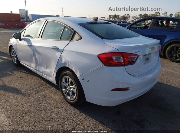 1G1BJ5SM3K7104147 2019 CHEVROLET CRUZE White Tył lewy