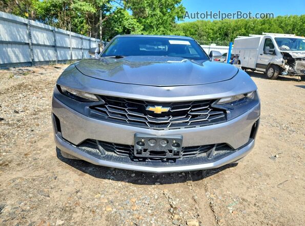 1G1FA1RS4L0146349 2020 CHEVROLET CAMARO Gray Front view