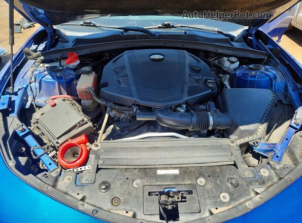 1G1FA1RS6H0173656 2017 CHEVROLET CAMARO Blue Rear interior view