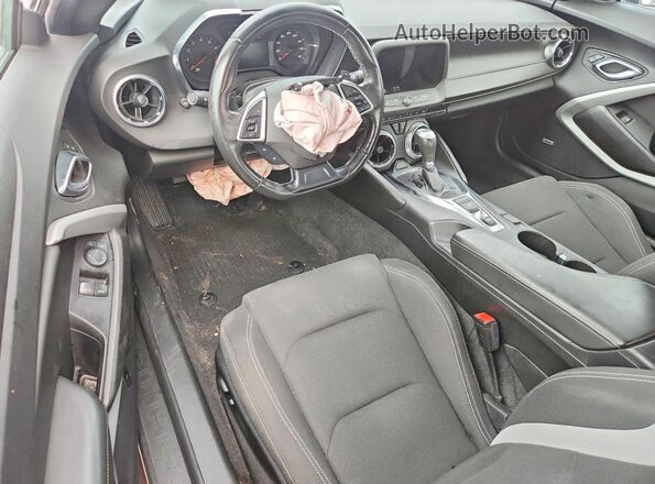1G1FB1RS1L0139680 2020 CHEVROLET CAMARO Gray Widok deski rozdzielczej
