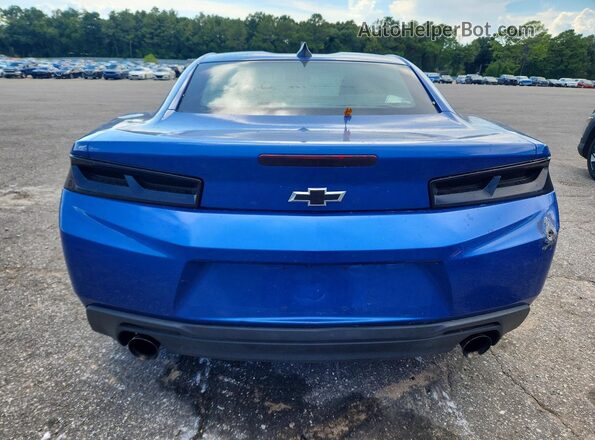 1G1FB1RS2H0148198 2017 CHEVROLET CAMARO Blue Вид ззаду