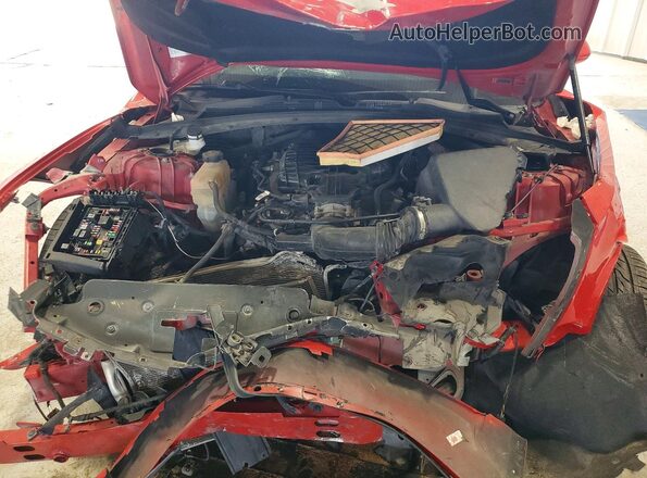 1G1FB1RS3H0158903 2017 CHEVROLET CAMARO Red Вид задньої частини салону