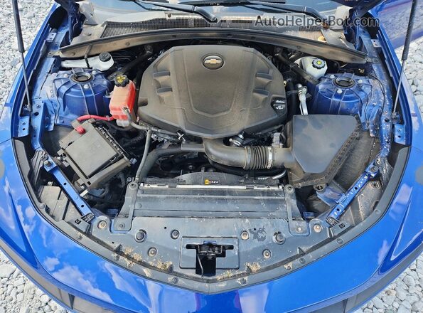 1G1FB1RS3K0122233 2019 CHEVROLET CAMARO Blue Widok wnętrza z tyłu