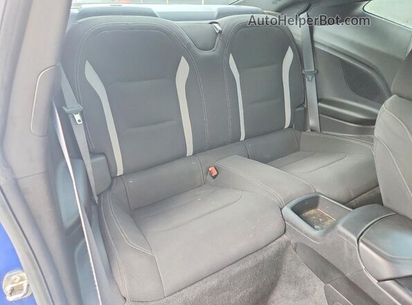 1G1FB1RS3K0122233 2019 CHEVROLET CAMARO Blue Widok tylnych siedzeń