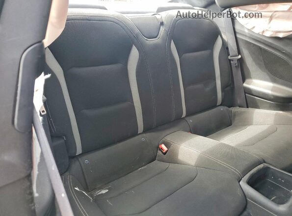 1G1FB1RS3M0134059 2021 CHEVROLET CAMARO Blue Rear seats view