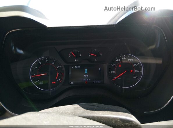 1G1FB1RS4H0204061 2017 CHEVROLET CAMARO Silver უკანა სავარძლების ხედი