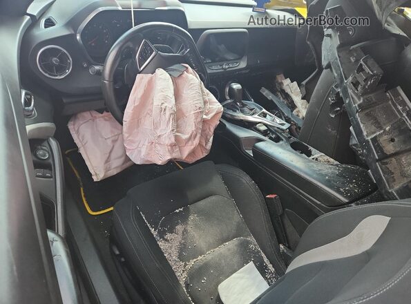 1G1FB1RS5H0184581 2017 CHEVROLET CAMARO Yellow Առջևի վահանակի տեսք