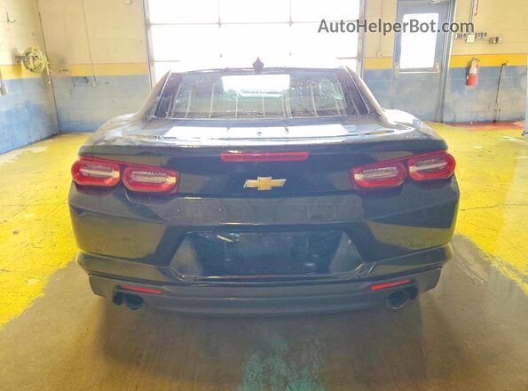 1G1FB1RS5M0103007 2021 CHEVROLET CAMARO Black Rear view