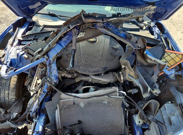 1G1FB1RS5R0103645 2024 CHEVROLET CAMARO Синий Вид задней части салона