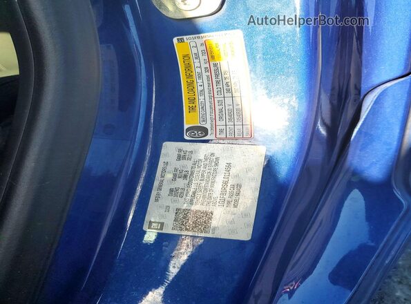 1G1FB1RS6L0114564 2020 CHEVROLET CAMARO Blue Вид підкапотного простору
