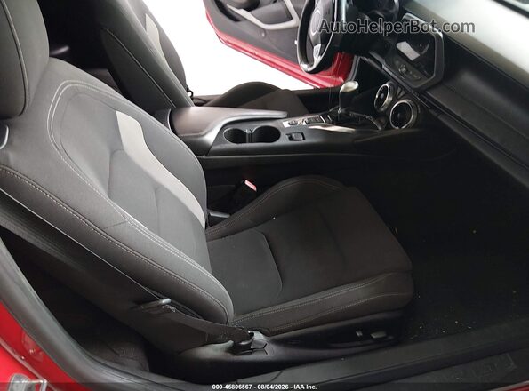 1G1FB1RS7J0146565 2018 CHEVROLET CAMARO Red წინა სალონის ხედი