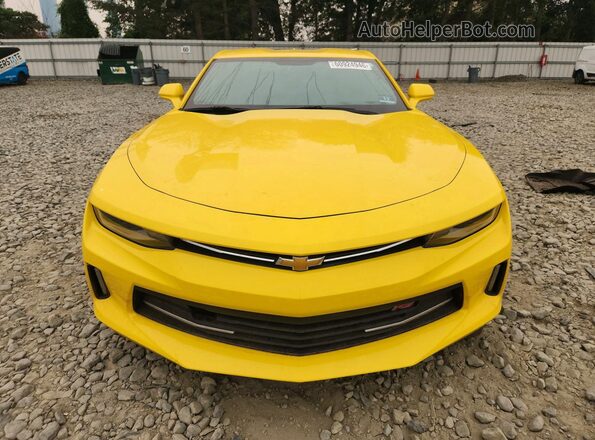 1G1FB1RS9G0174375 2016 CHEVROLET CAMARO Yellow Vista frontal