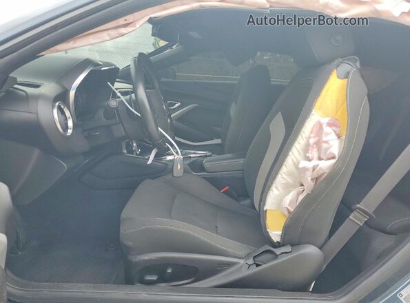 1G1FB1RS9K0138579 2019 CHEVROLET CAMARO Gray წინა სალონის ხედი