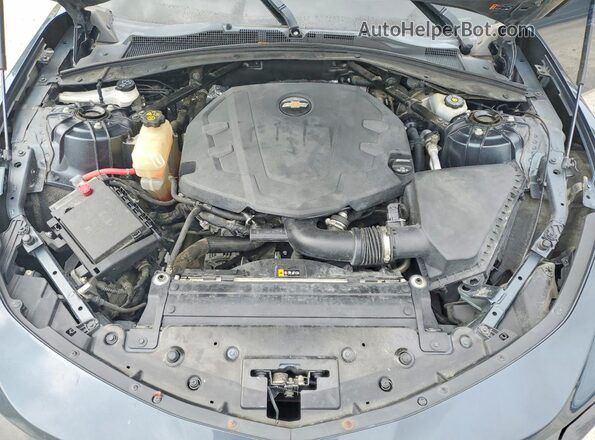 1G1FB1RS9K0138579 2019 CHEVROLET CAMARO Gray უკანა სალონის ხედი