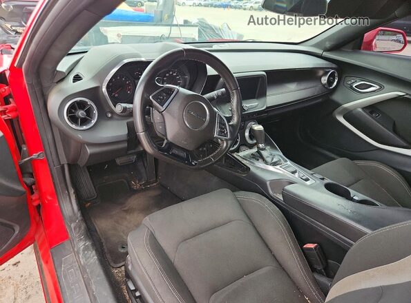 1G1FB1RX0H0176321 2017 CHEVROLET CAMARO Red წინა პანელის ხედი