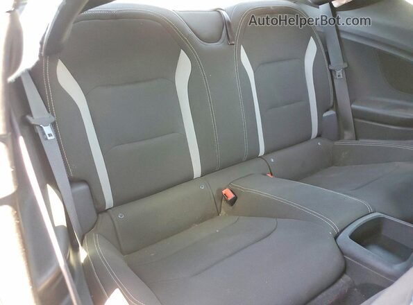1G1FB1RX0K0123657 2019 CHEVROLET CAMARO Черный Вид задних сидений