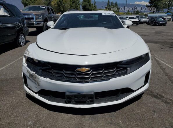 1G1FB1RX0P0160053 2023 CHEVROLET CAMARO White წინა ხედი