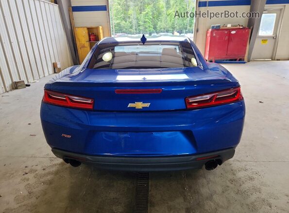 1G1FB1RX2G0167537 2016 CHEVROLET CAMARO Blue Вид ззаду