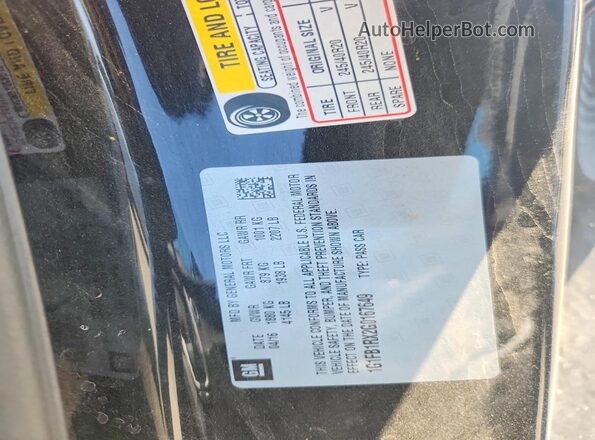 1G1FB1RX2G0167649 2016 CHEVROLET CAMARO Черный Вид подкапотного пространства