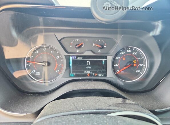 1G1FB1RX2G0167649 2016 CHEVROLET CAMARO Черный Вид щитка приборов