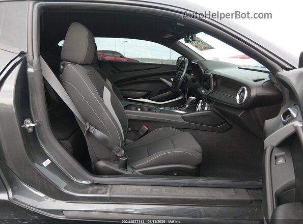 1G1FB1RX2J0165293 2018 CHEVROLET CAMARO Black წინა სალონის ხედი