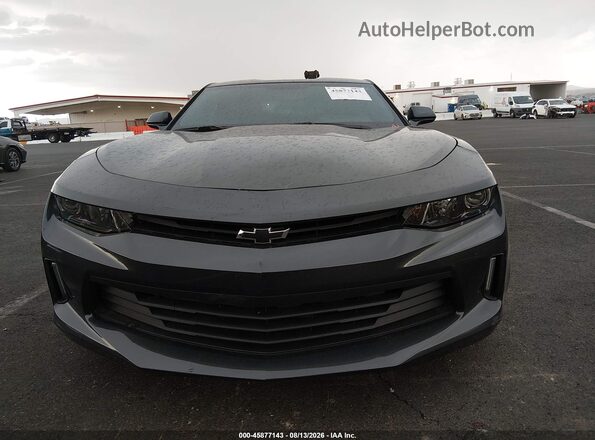 1G1FB1RX2J0165293 2018 CHEVROLET CAMARO Black ხელსაწყოთა პანელის ხედი