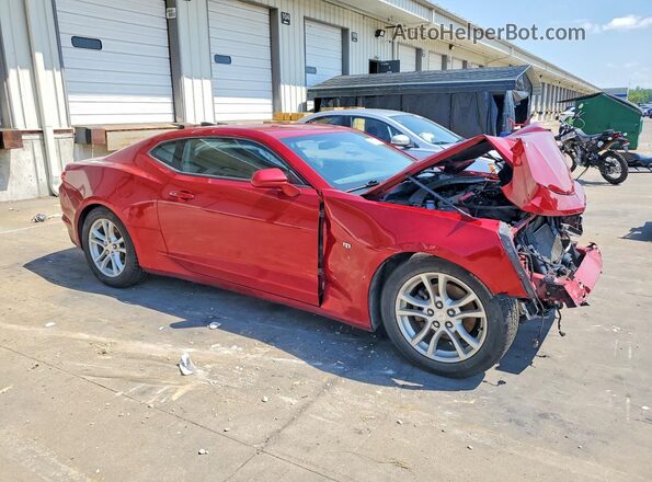 1G1FB1RX2M0136610 2021 CHEVROLET CAMARO Red Delantero derecho