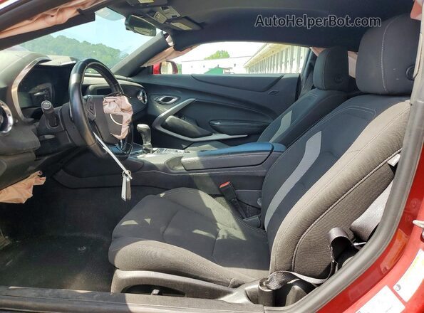 1G1FB1RX2M0136610 2021 CHEVROLET CAMARO Red Vista interior delantera