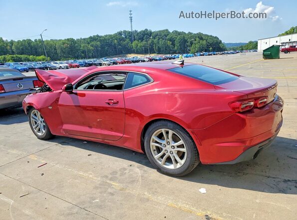 1G1FB1RX2M0136610 2021 CHEVROLET CAMARO Red Trasero izquierdo