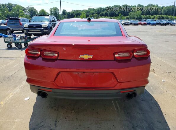1G1FB1RX2M0136610 2021 CHEVROLET CAMARO Red Vista trasera