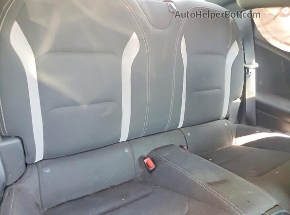 1G1FB1RX2M0136610 2021 CHEVROLET CAMARO Red Vista de los asientos traseros