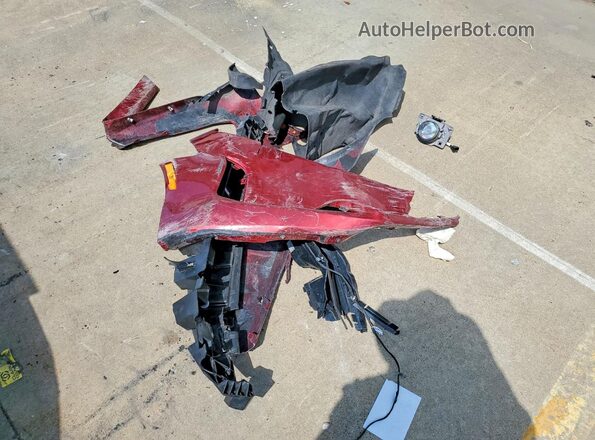 1G1FB1RX2M0136610 2021 CHEVROLET CAMARO Red Vista del compartimento del motor