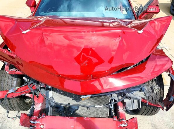 1G1FB1RX2M0136610 2021 CHEVROLET CAMARO Red Vista interior trasera