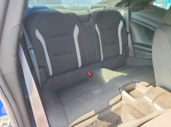 1G1FB1RX3H0154894 2017 CHEVROLET CAMARO Blue Widok wnętrza z tyłu