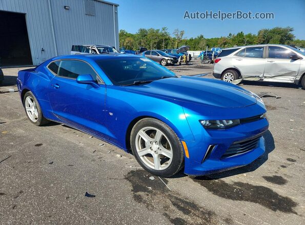 1G1FB1RX3H0154894 2017 CHEVROLET CAMARO Blue Widok z przodu