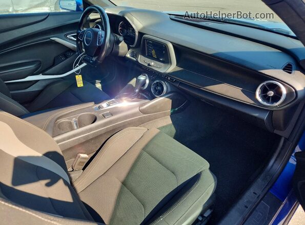 1G1FB1RX3H0154894 2017 CHEVROLET CAMARO Blue Widok zestawu wskaźników