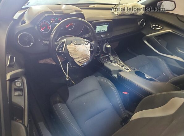 1G1FB1RX8J0104501 2018 CHEVROLET CAMARO Black წინა პანელის ხედი