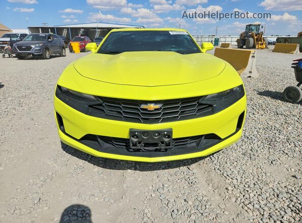 1G1FB1RX8M0102431 2021 CHEVROLET CAMARO Yellow წინა ხედი
